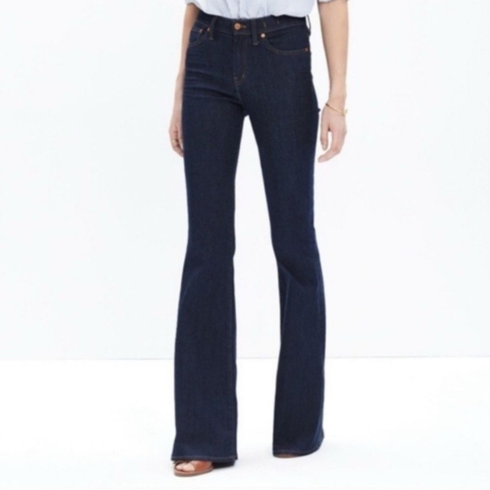 Madewell Women's Flea Market Indigo Dark-wash Jeans in Size 31.